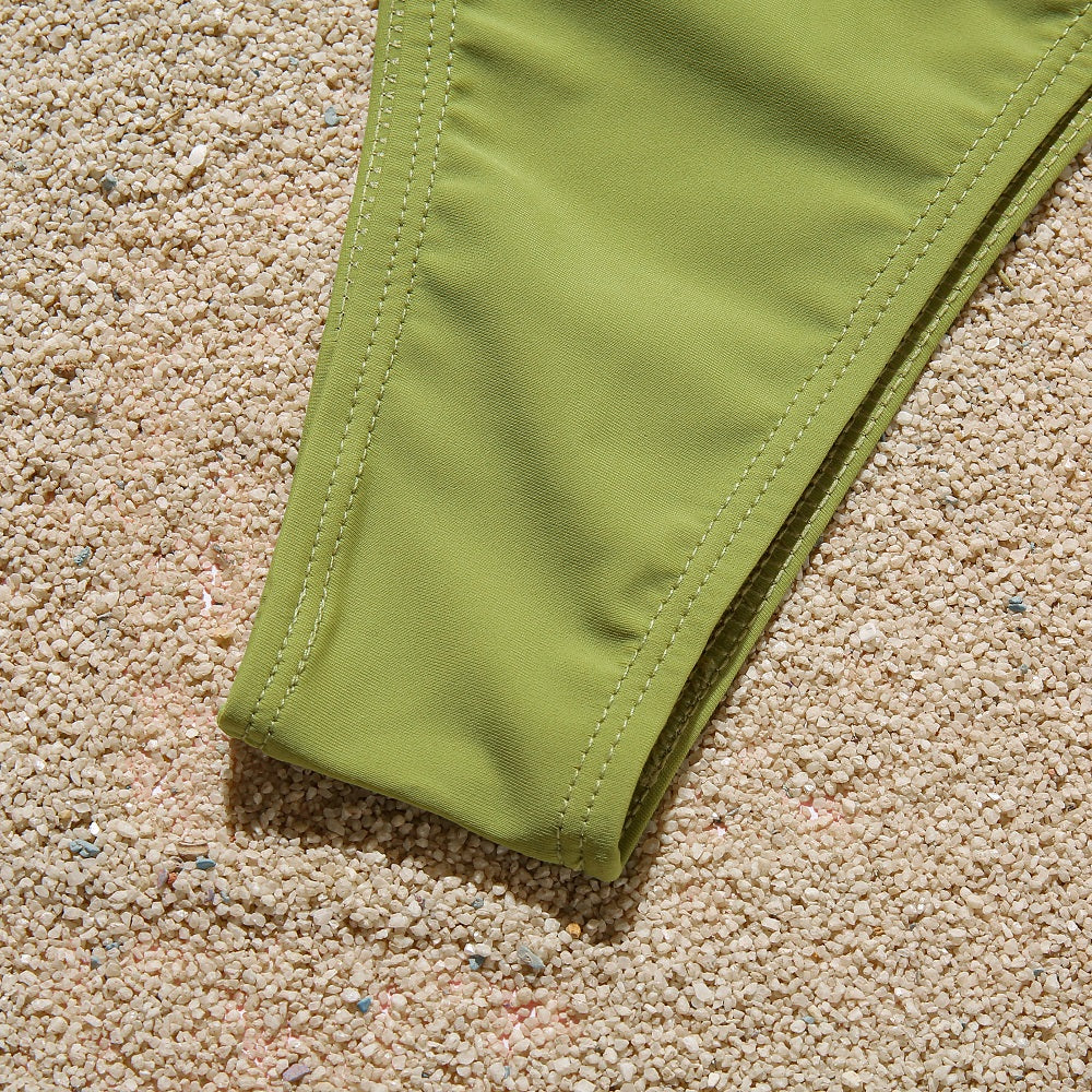 One Piece Sexy High Leg Cut Swimsuit