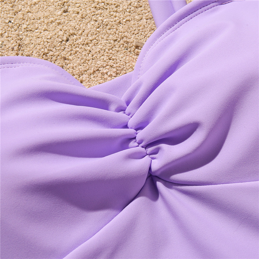 One Piece Sexy High Leg Cut Swimsuit