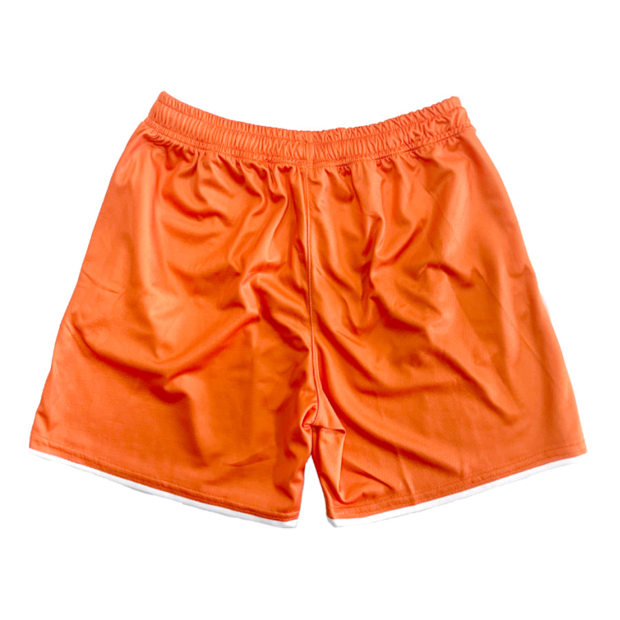 Fashion boys basketball suit orange sports suits for kids