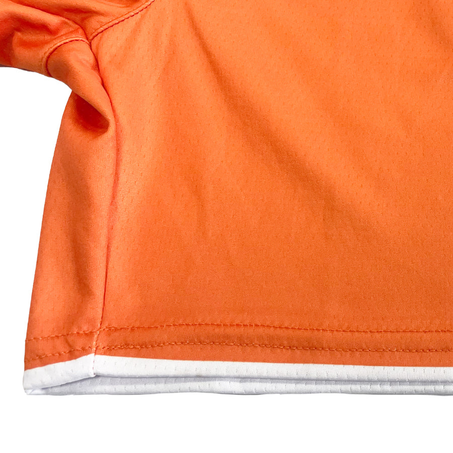 Fashion boys basketball suit orange sports suits for kids