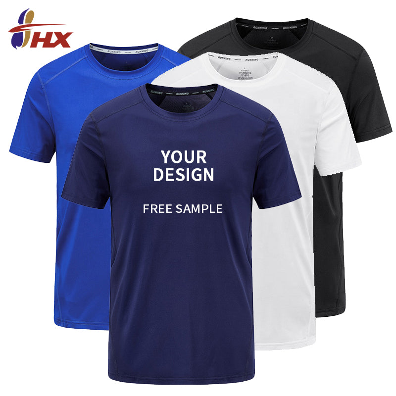 Polyester and Spandex Sport Man Tshirt