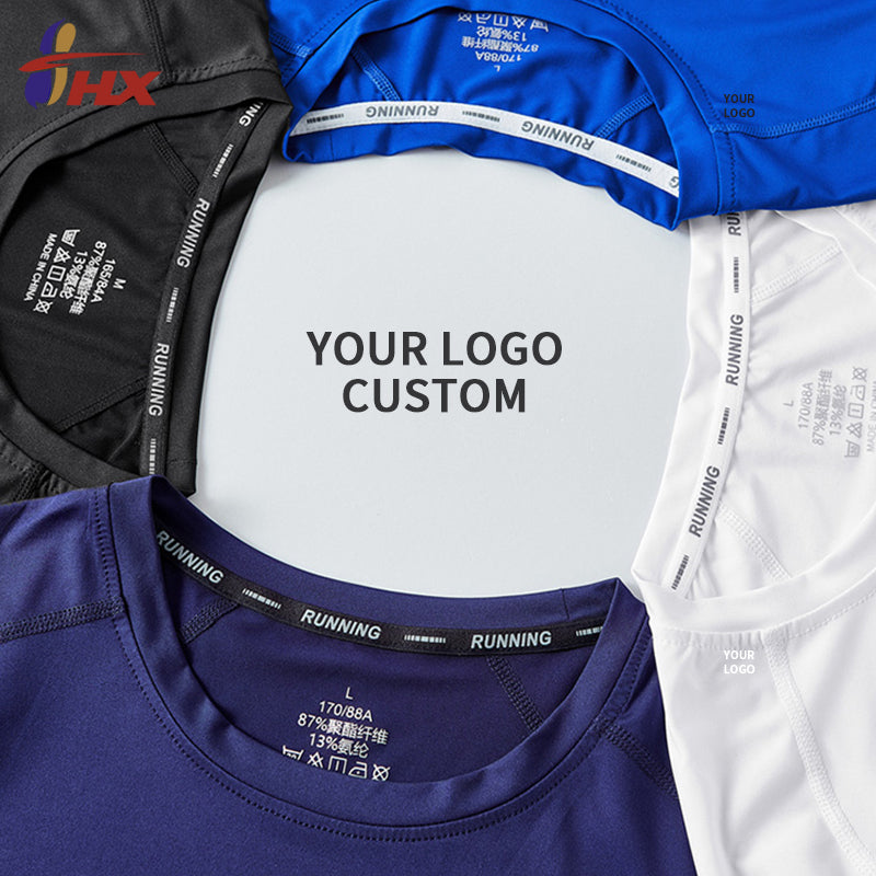 Polyester and Spandex Sport Man Tshirt