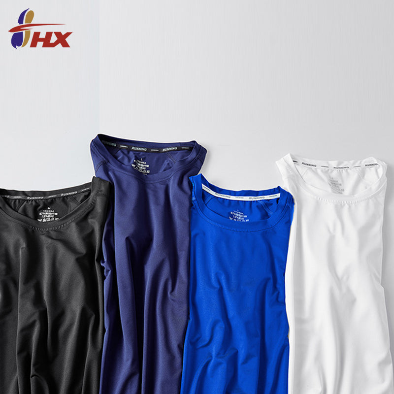 Polyester and Spandex Sport Man Tshirt
