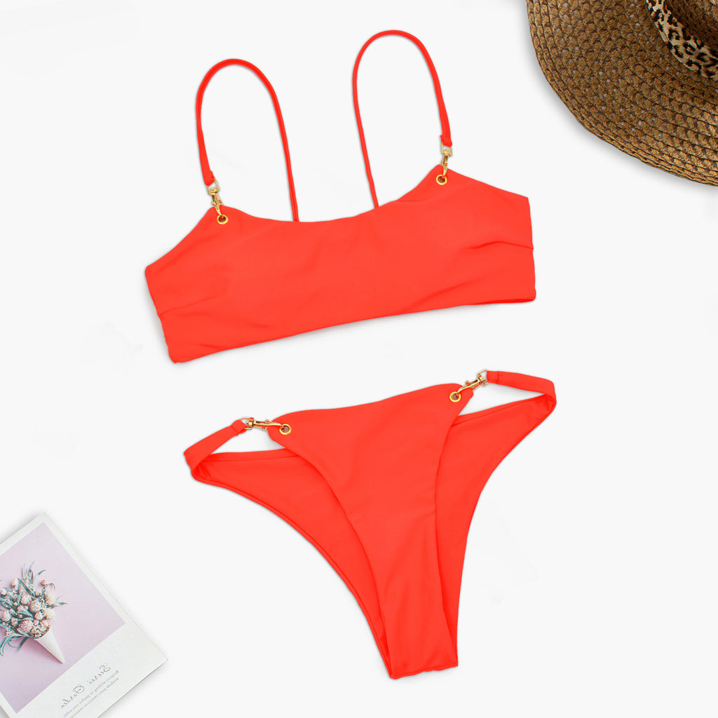 Sexy girl thong swimsuit trendy bikinis woman swimwear