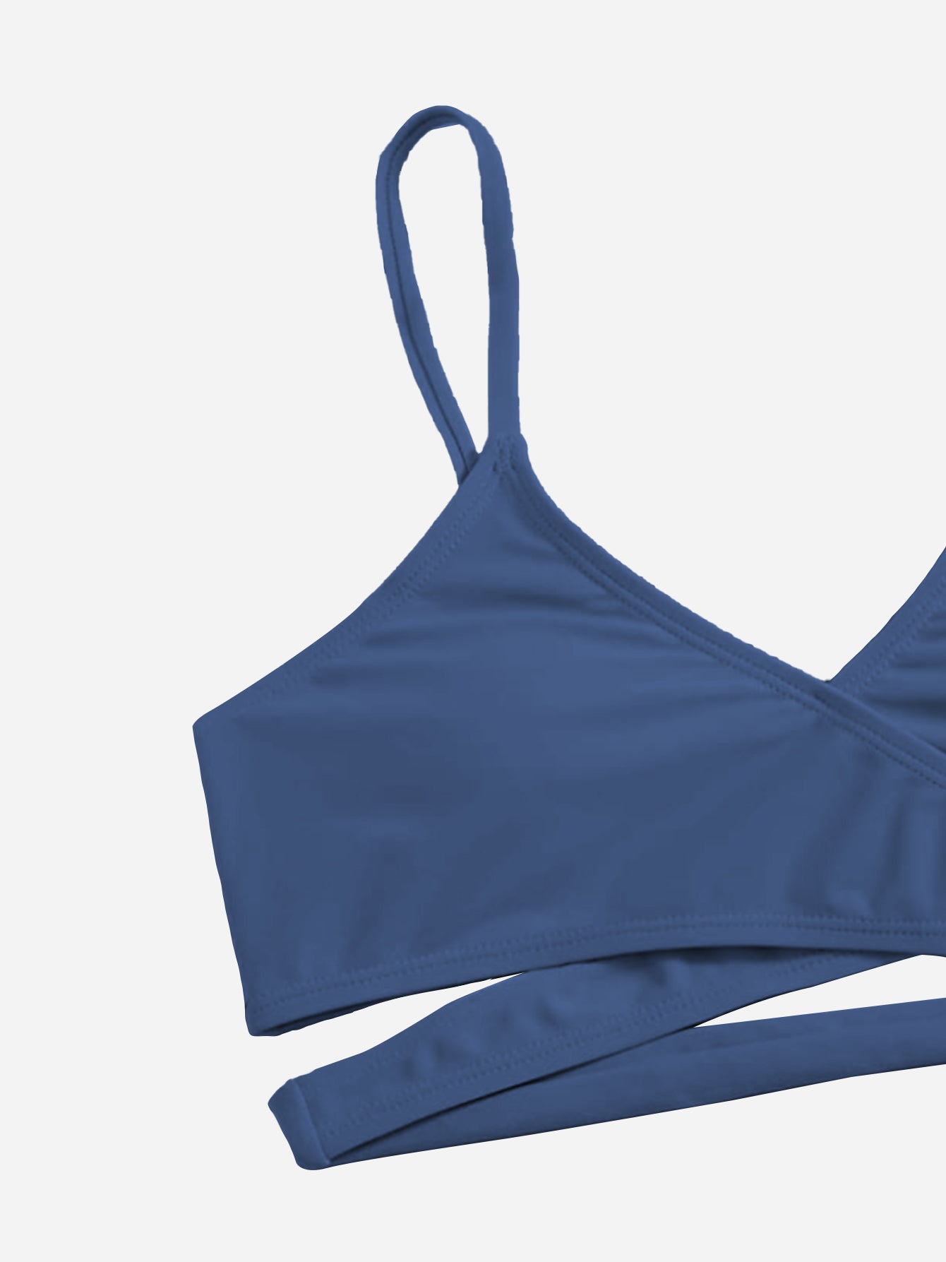Three pieces swimsuit for teen girls with swim trunk
