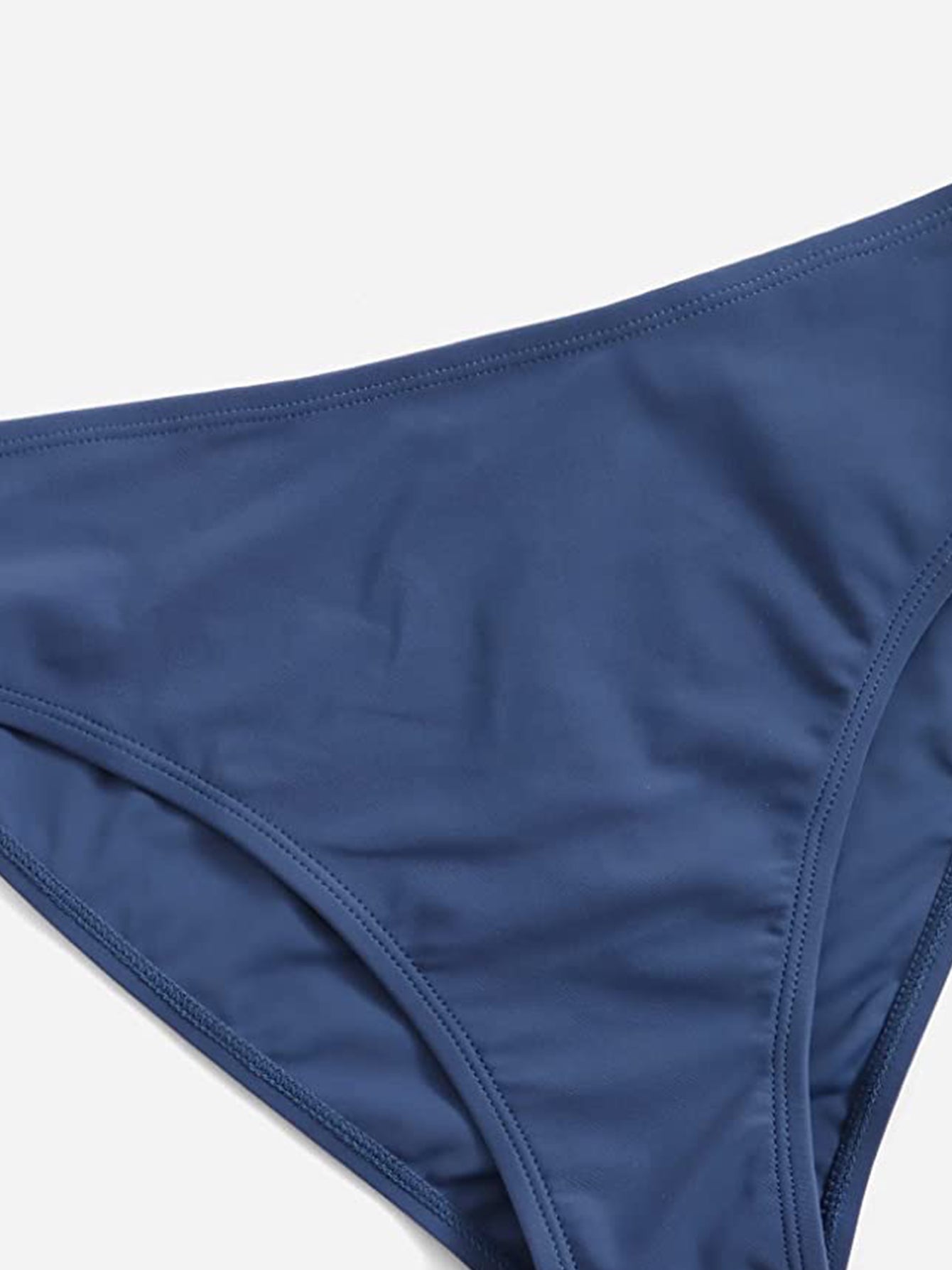Three pieces swimsuit for teen girls with swim trunk