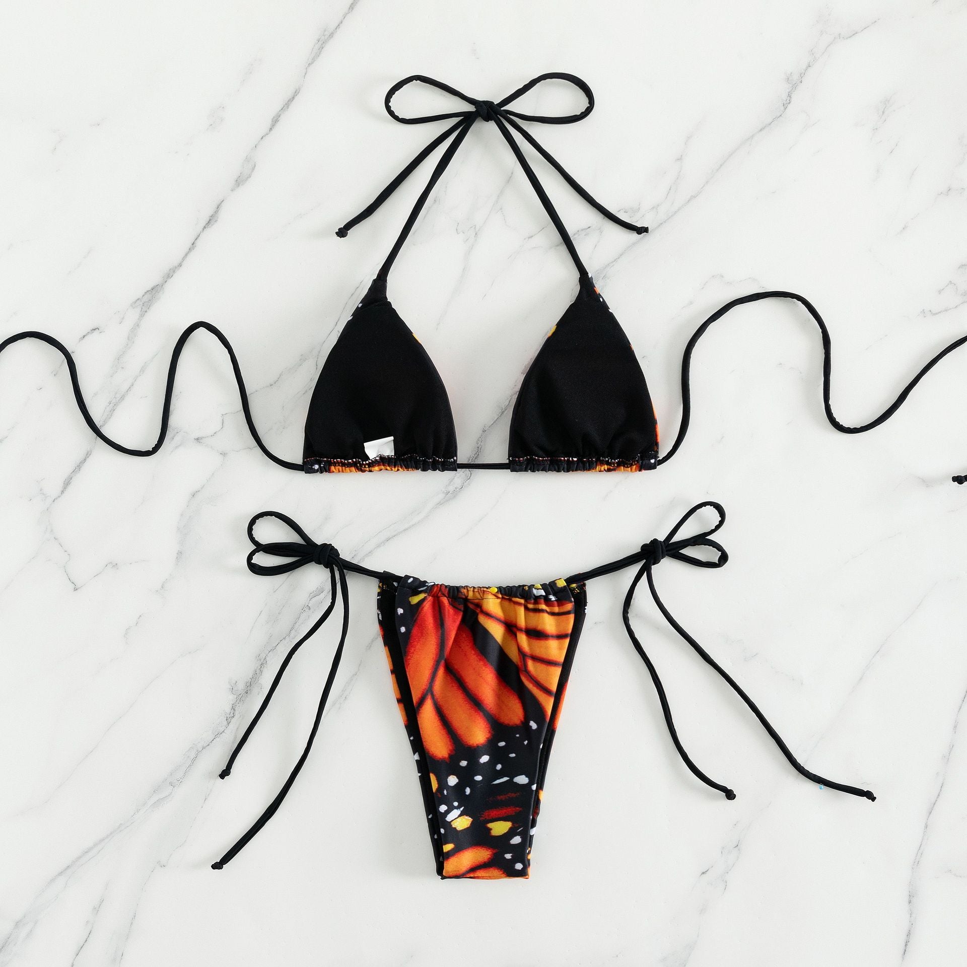 2 Pieces Sexy Bikini Set Fashion transparent girls hot sexy bikini swimwear