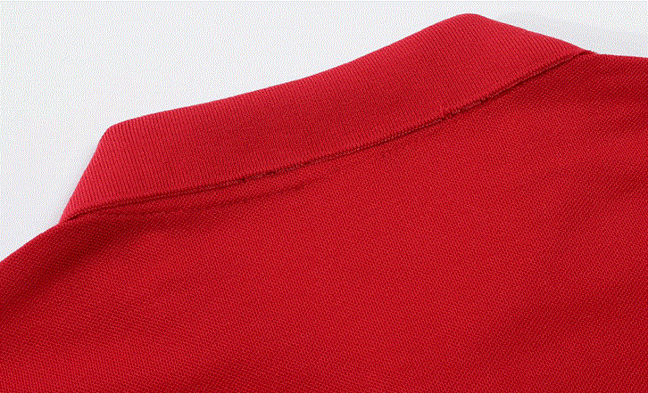 Custom Wholesale 100% Cotton Solid Color T-Shirts Casual Men's POLO Shirt
