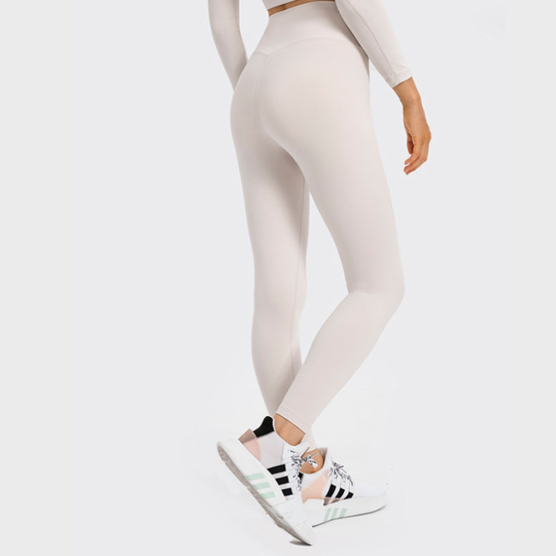 Sexy Ladies High Waist Breathable Soft Gym Fitness Leggings