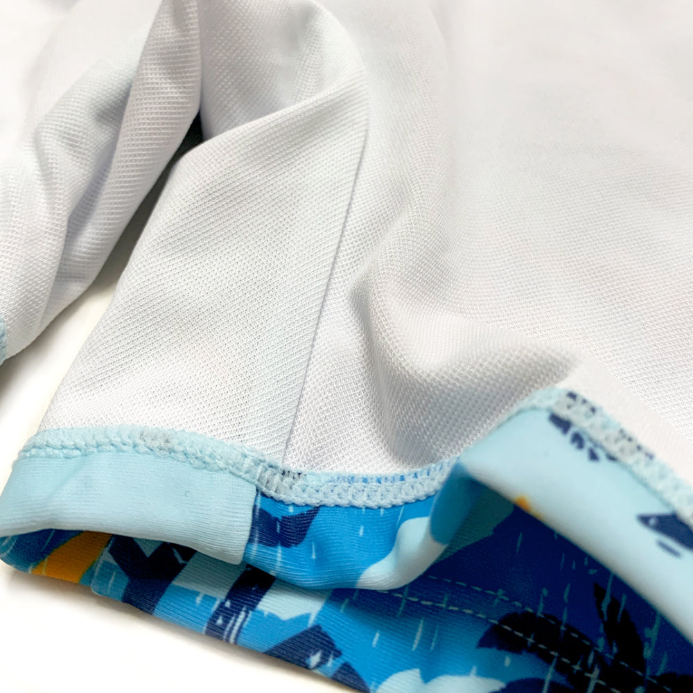 Boys One Piece Swim Wear Custom Kids Swimming Long Sleeve Rash Vest Surf Wear Swimwear With Zipper