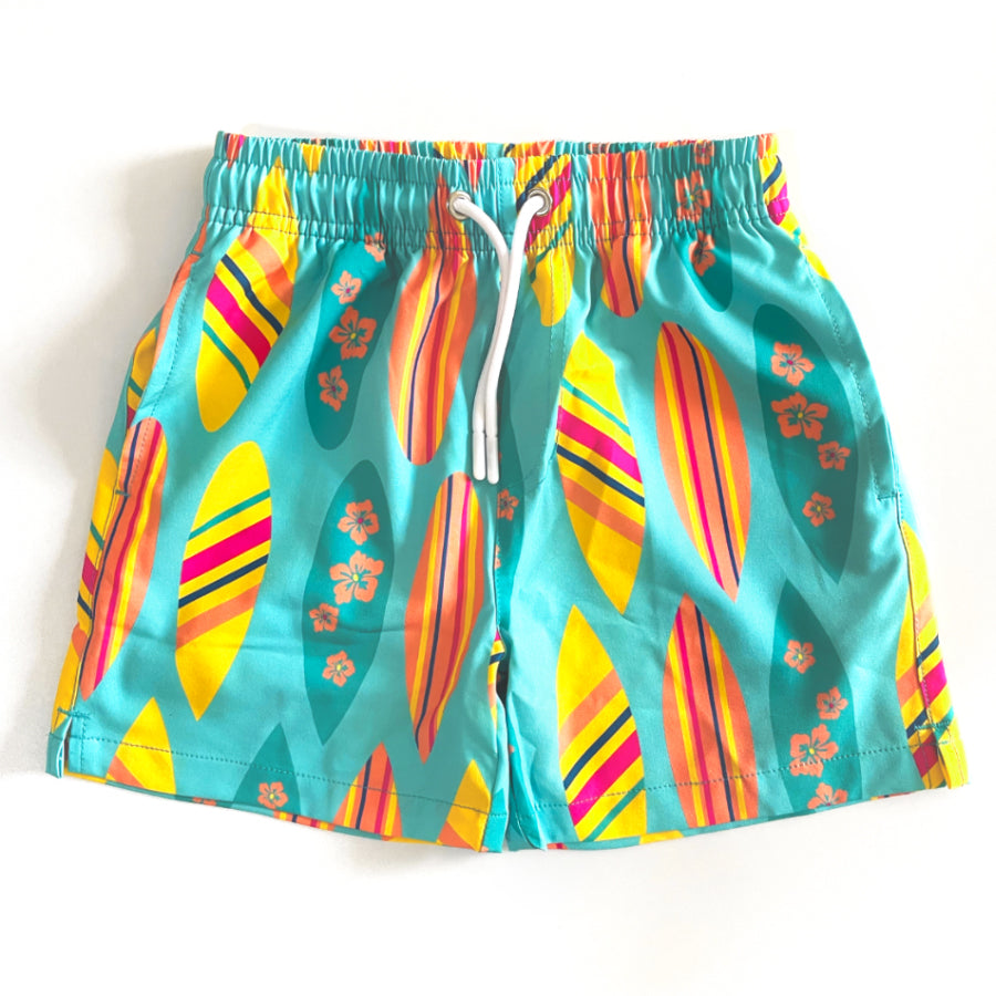 Hot sale Boys swim trunk beach shorts for summer holiday