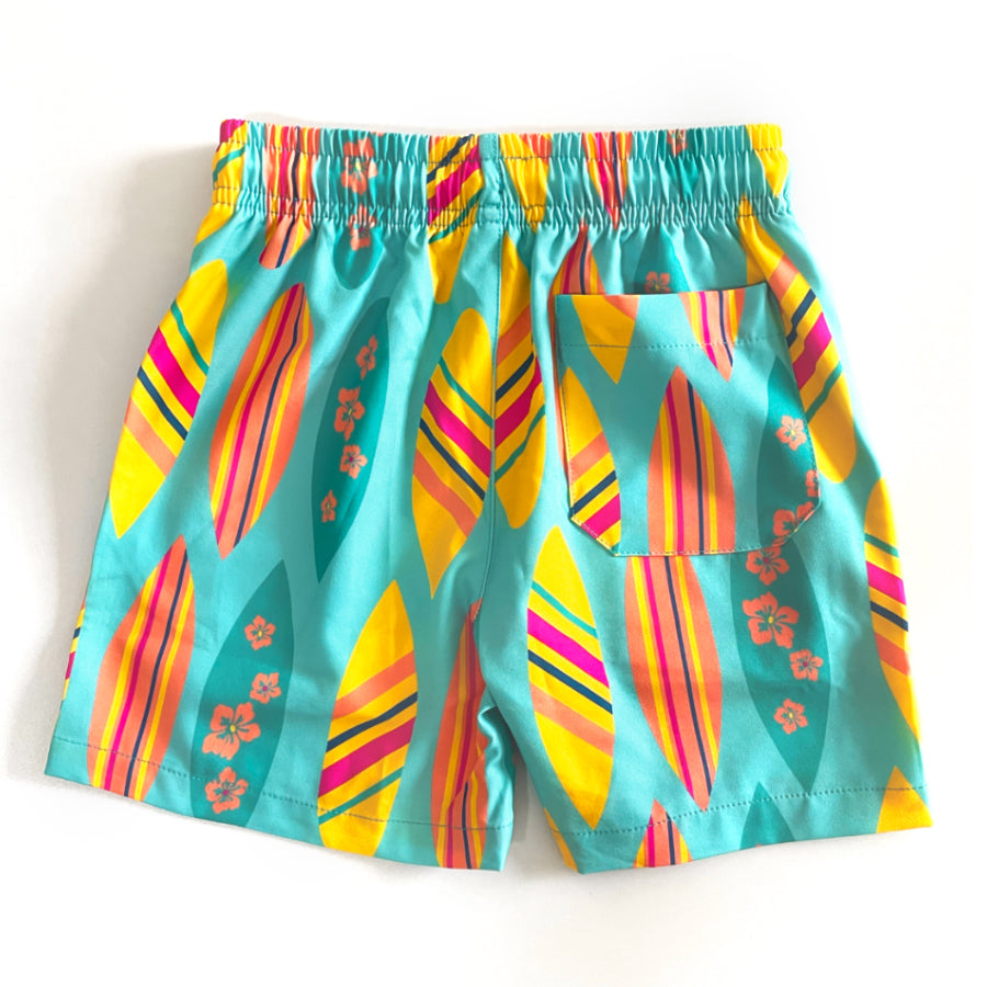 Hot sale Boys swim trunk beach shorts for summer holiday