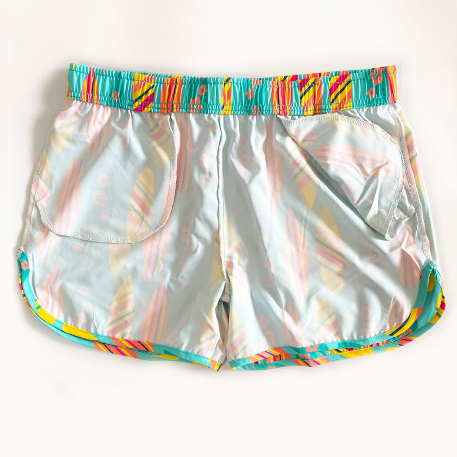 Fashion women swim trunk beach shorts for summer holiday with pocket