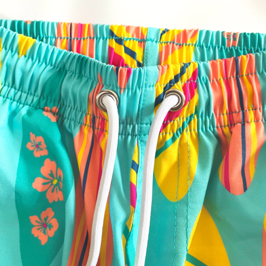 Fashion women swim trunk beach shorts for summer holiday with pocket