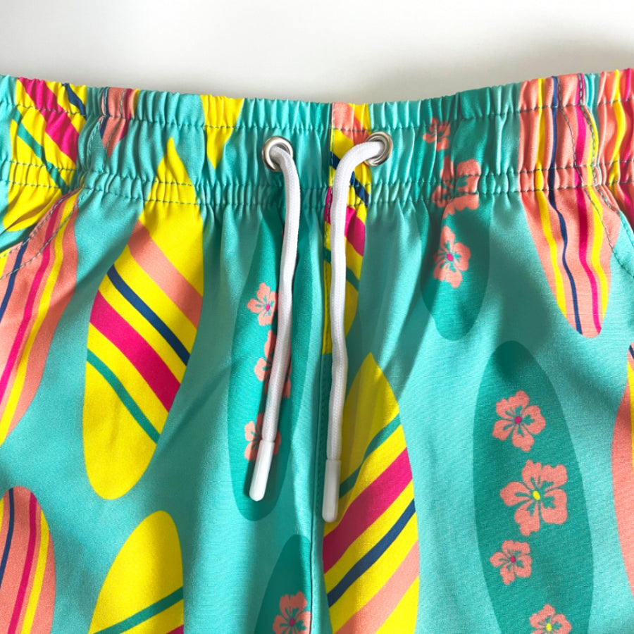 Hot sale girls swimming shorts swim trunks with pocket