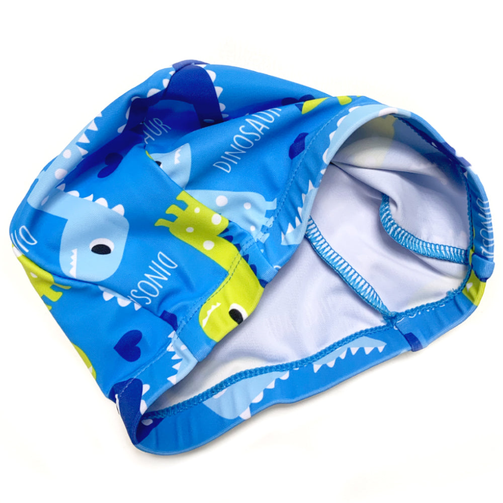 Boys Swim Wear Custom Kids Cartoon Swimming Short Sleeve Rash Vest Three Piece Set of Beach Wear Swimwear