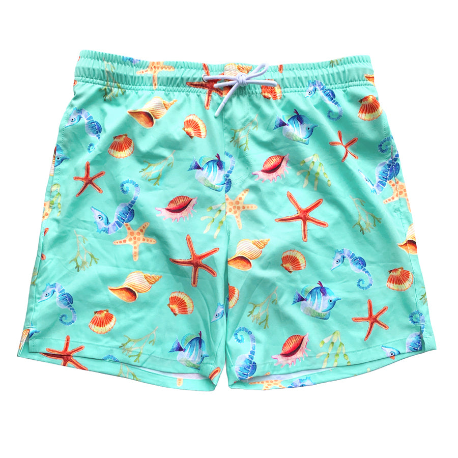 Fashion Mens swim trunk beach shorts for summer holiday with pocket