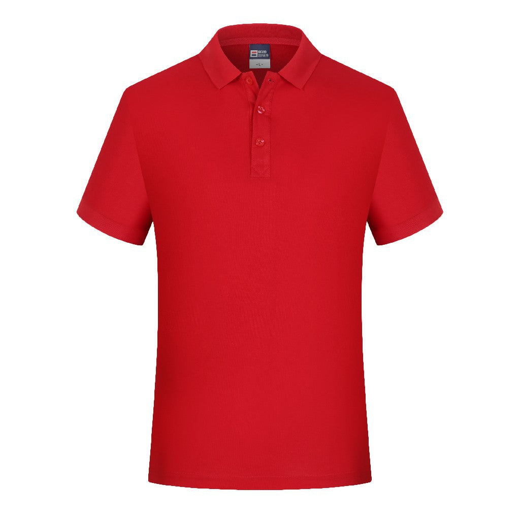 Custom Wholesale 100% Cotton Solid Color T-Shirts Casual Men's POLO Shirt