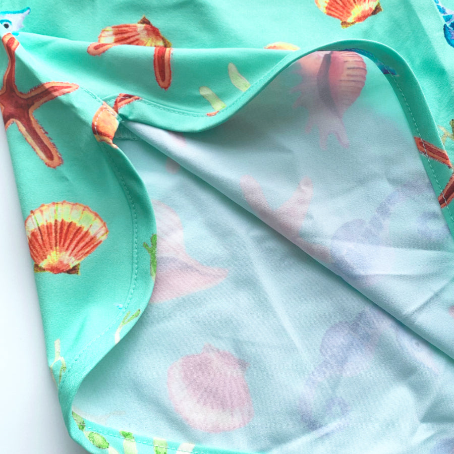 Fashion women swim trunk summer beach shorts for holiday with pocket