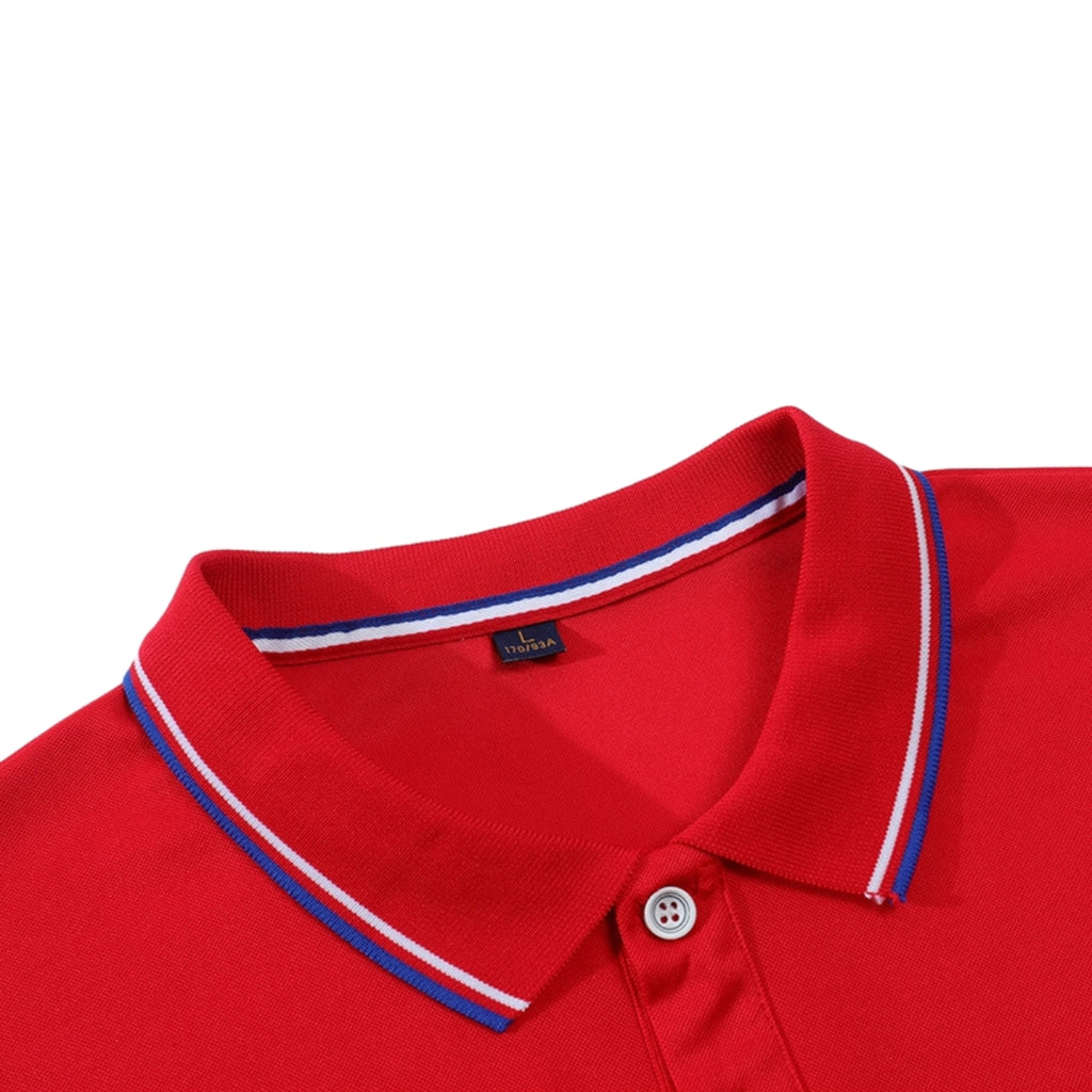 Custom Polo T-shirts Men TShirts Casual Men's POLO Shirt