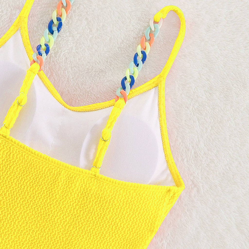 Sexy one piece suspender swimsuits