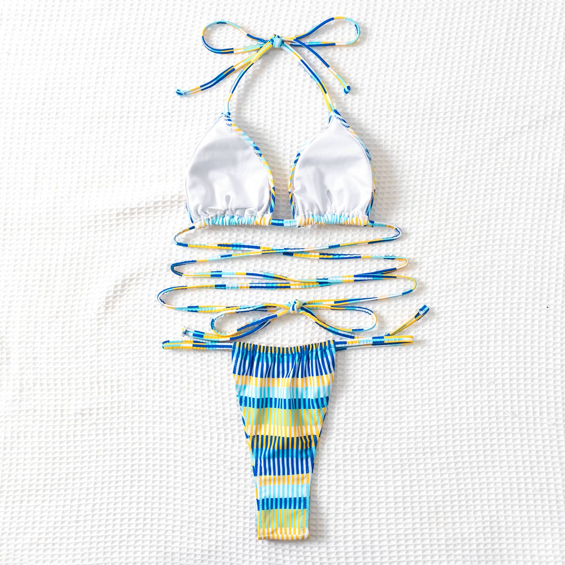 Women Micro Triangle String Bikini Set