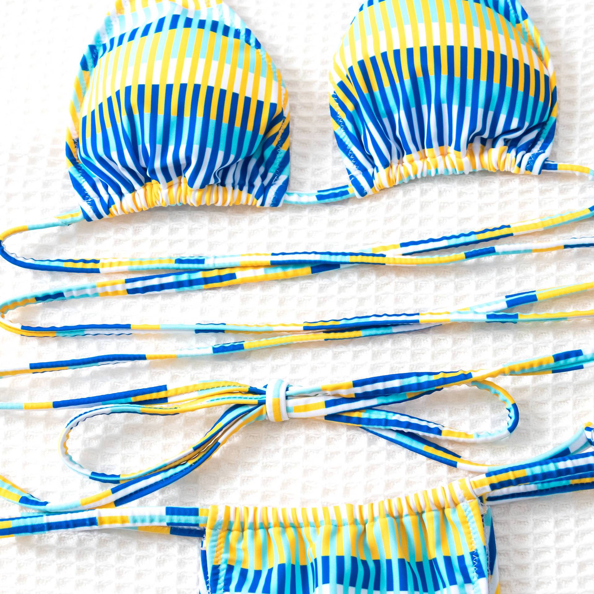 Women Micro Triangle String Bikini Set