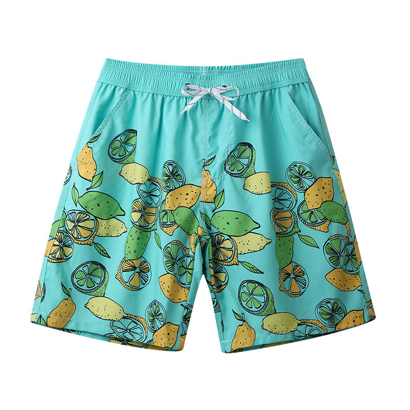 Fashion Quick-drying Men's Printed Swim Trunks
