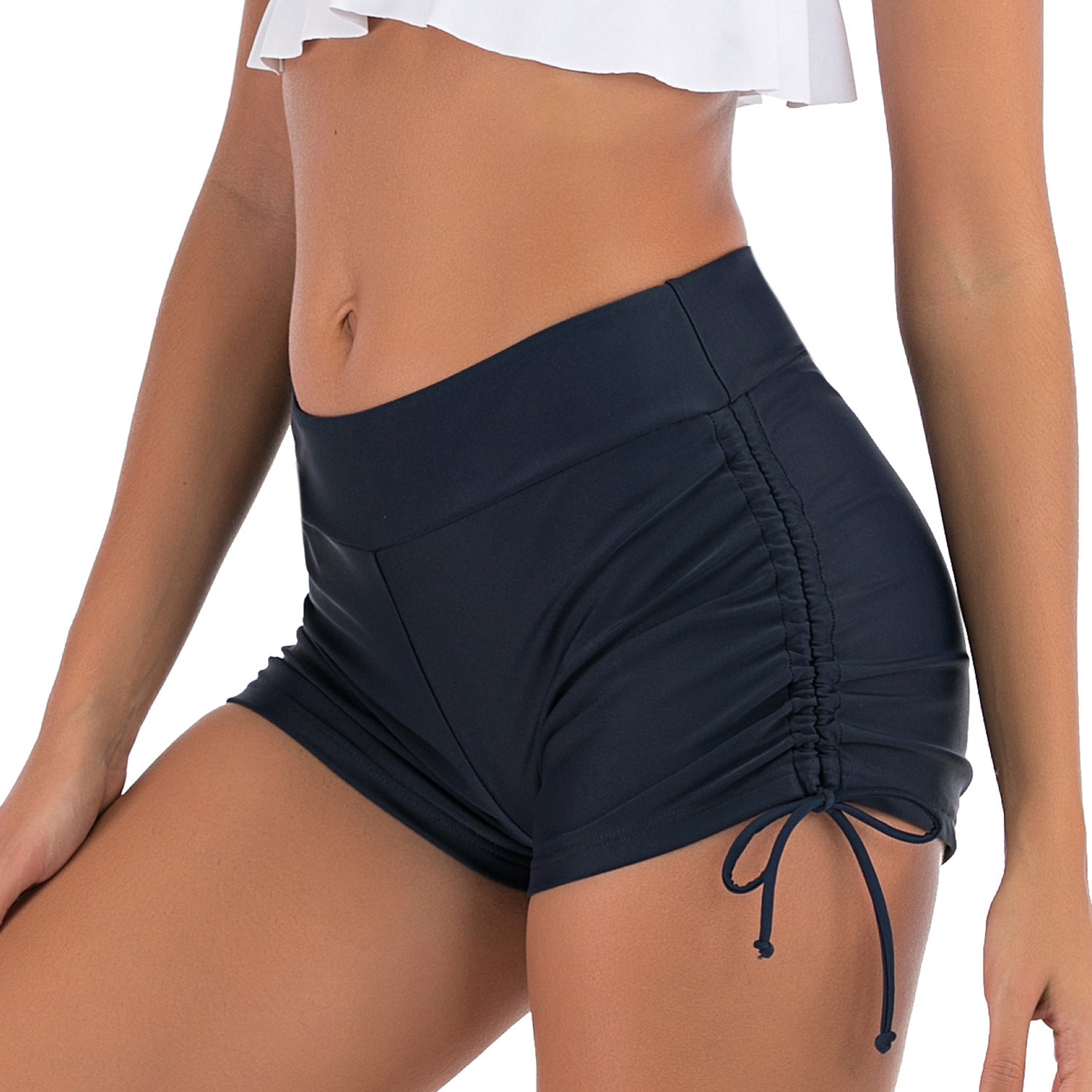 Women's Swimming Trunkst One Piece Single Beach Swim Shorts