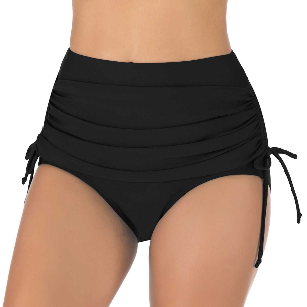 One Piece High-waisted Leisure vacation Single Beach Swim Shorts