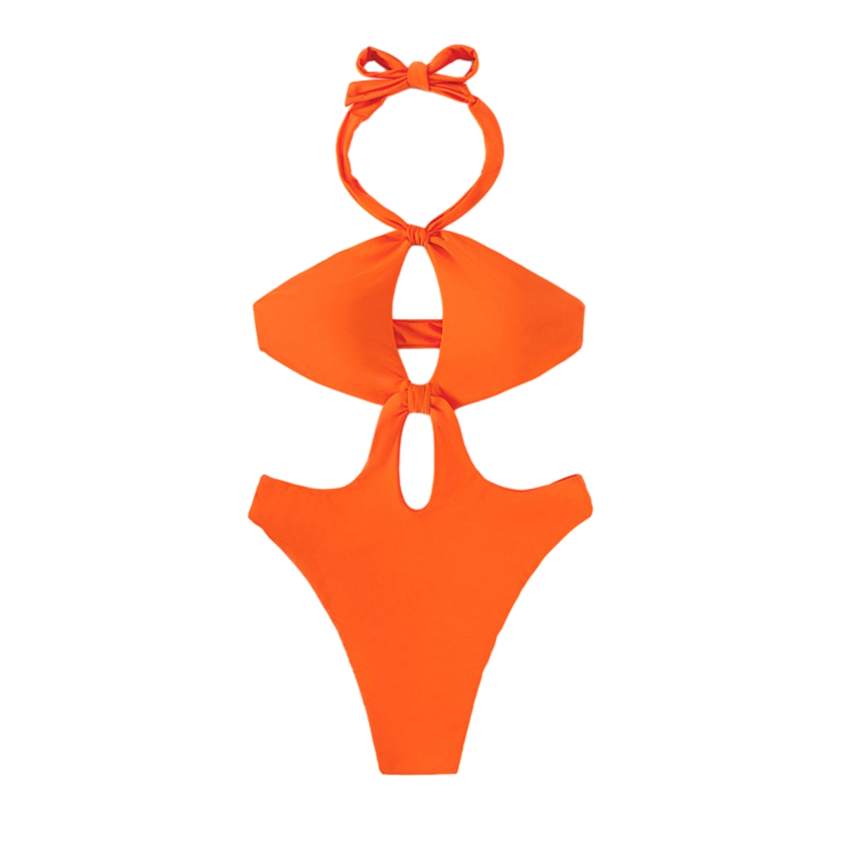 Super Sexy Straps Waist Hollow One Piece Bikini Women Swimsuit Swimwear