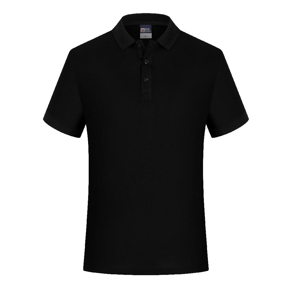 Custom Wholesale 100% Cotton Solid Color T-Shirts Casual Men's POLO Shirt