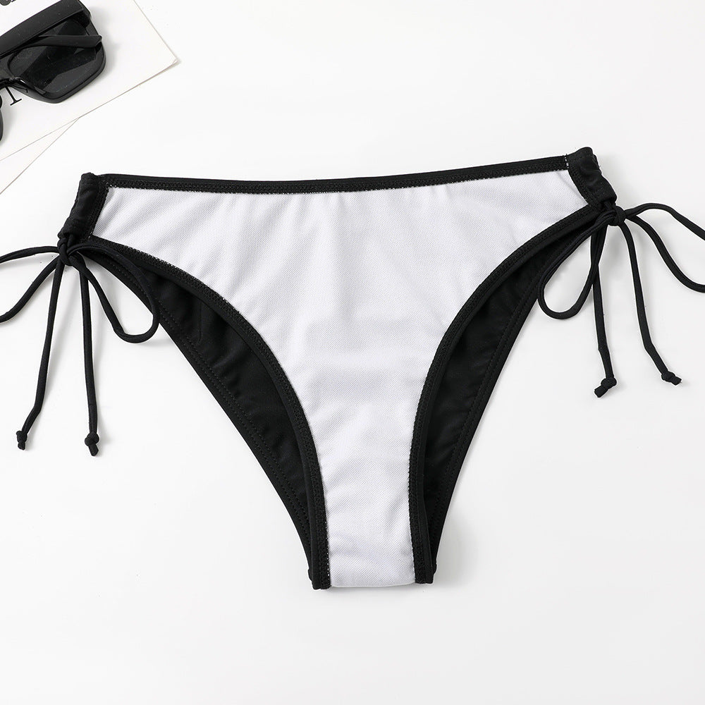 2 Pieces Bikini Set New Sexy Beach Vacation Straps Solid Color