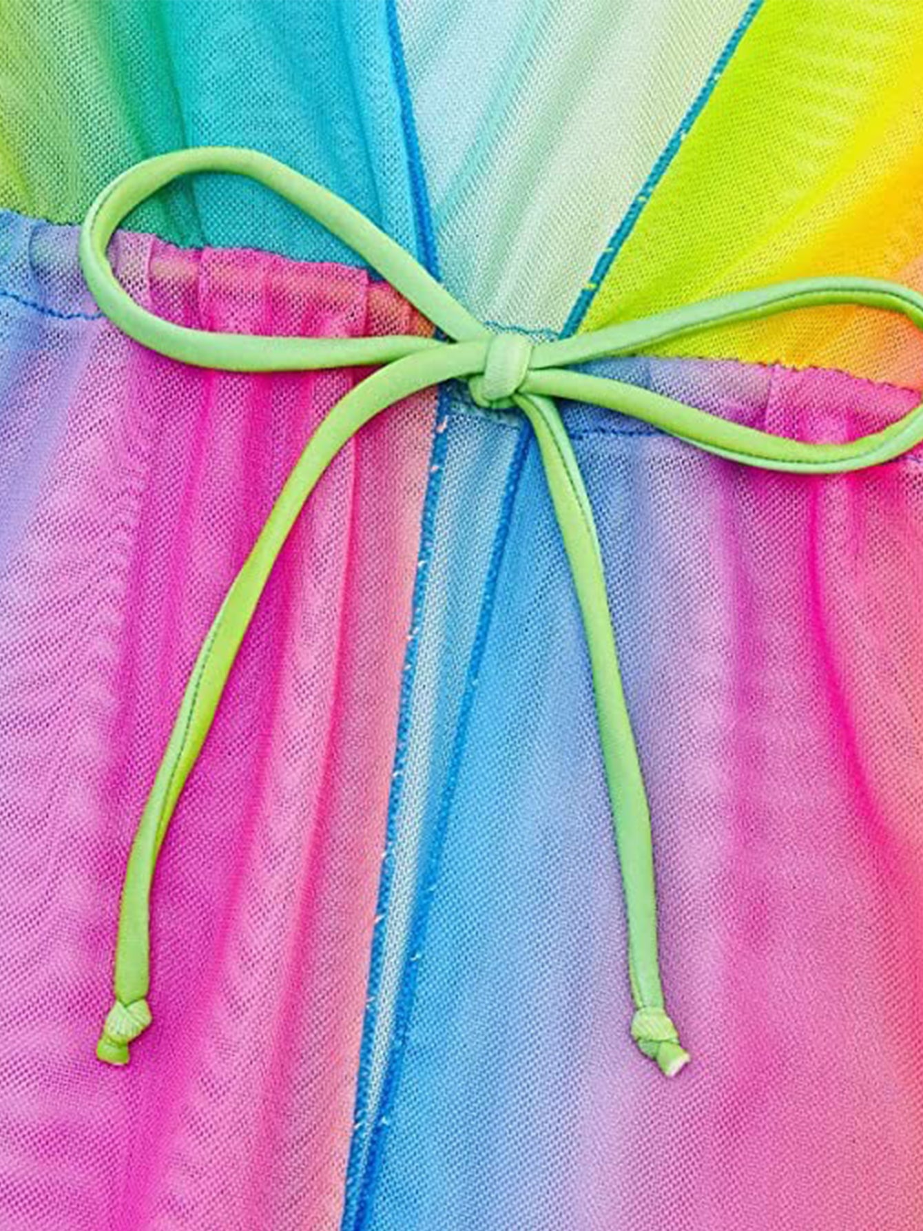 Three pieces girls swimwear fashion colorful swimwear with coverup