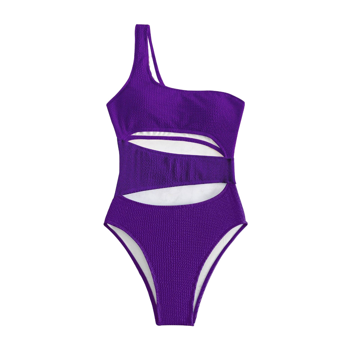 One Shoulder Cut Out Biquini Sexy Swimsuits
