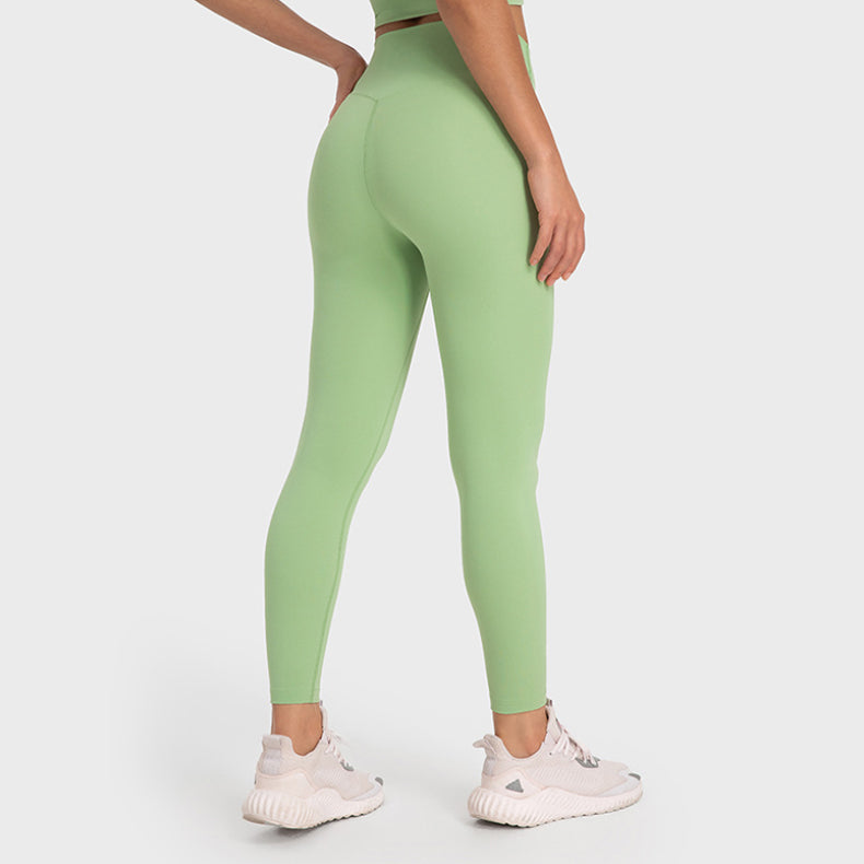 Sexy Ladies High Waist Breathable Soft Gym Fitness Leggings