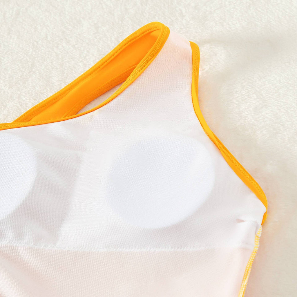 One Shoulder Splice Hollow Mesh Sand Beach Bikini