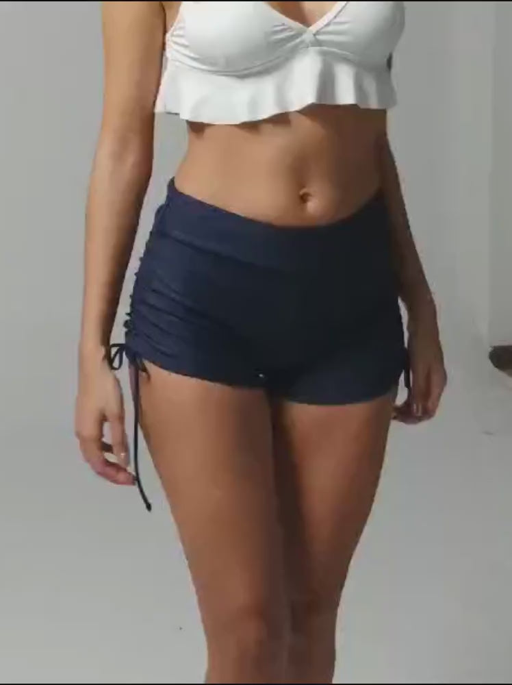 Women's Swimming Trunkst One Piece Single Beach Swim Shorts
